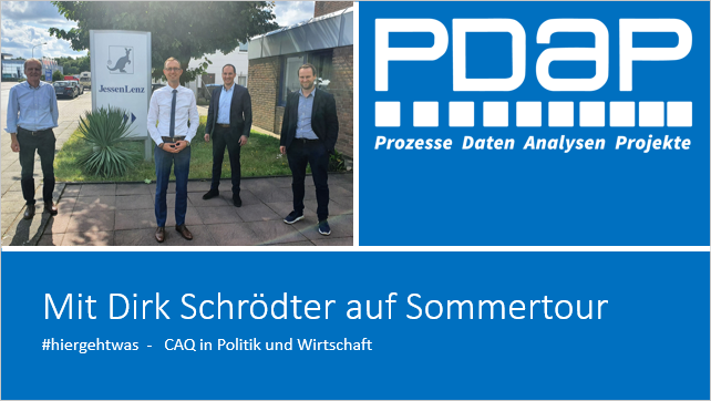 Dirk Schrödter auf Sommertour bei PDAP